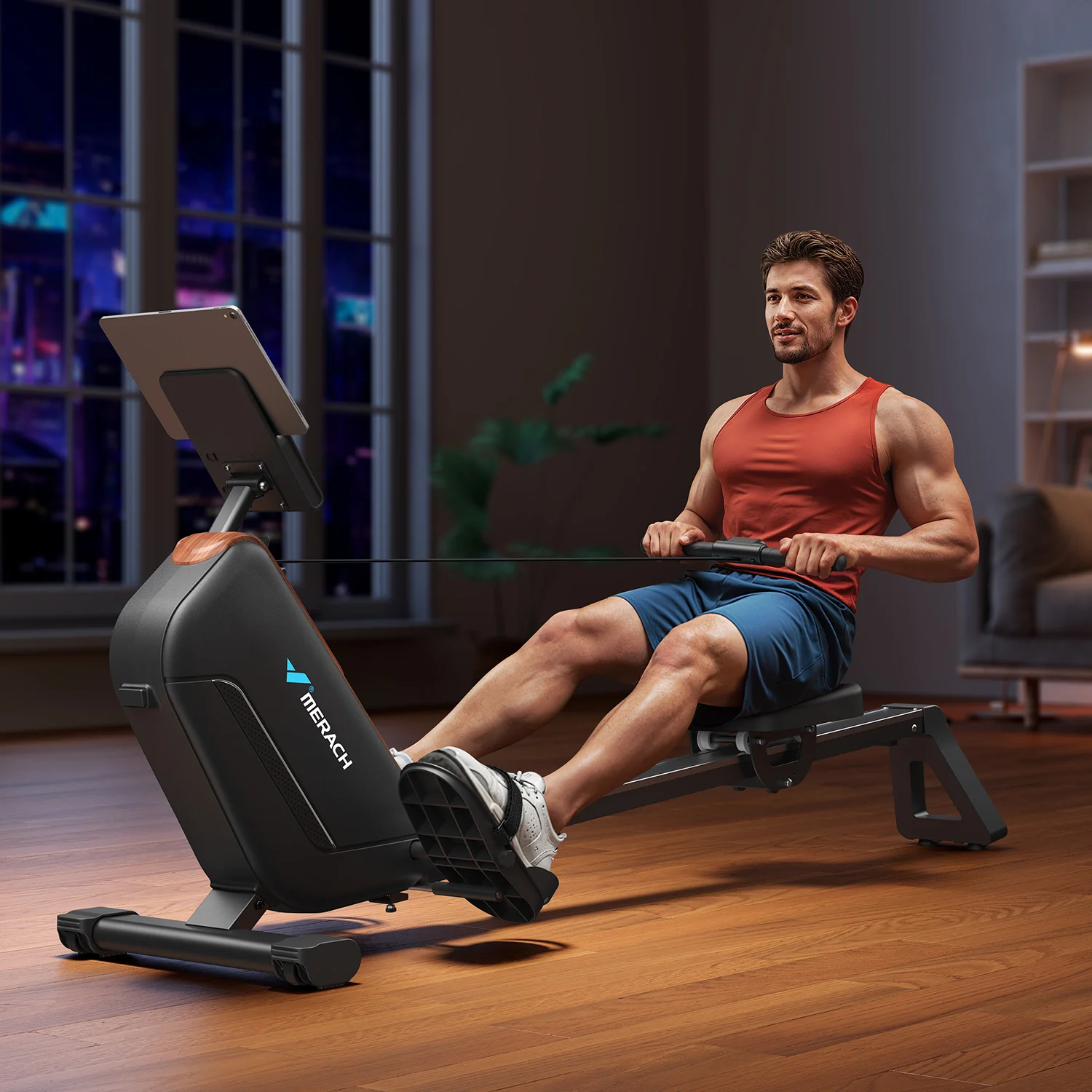 Merach R15 Pro Magnetic Rowing Machine - Image 3