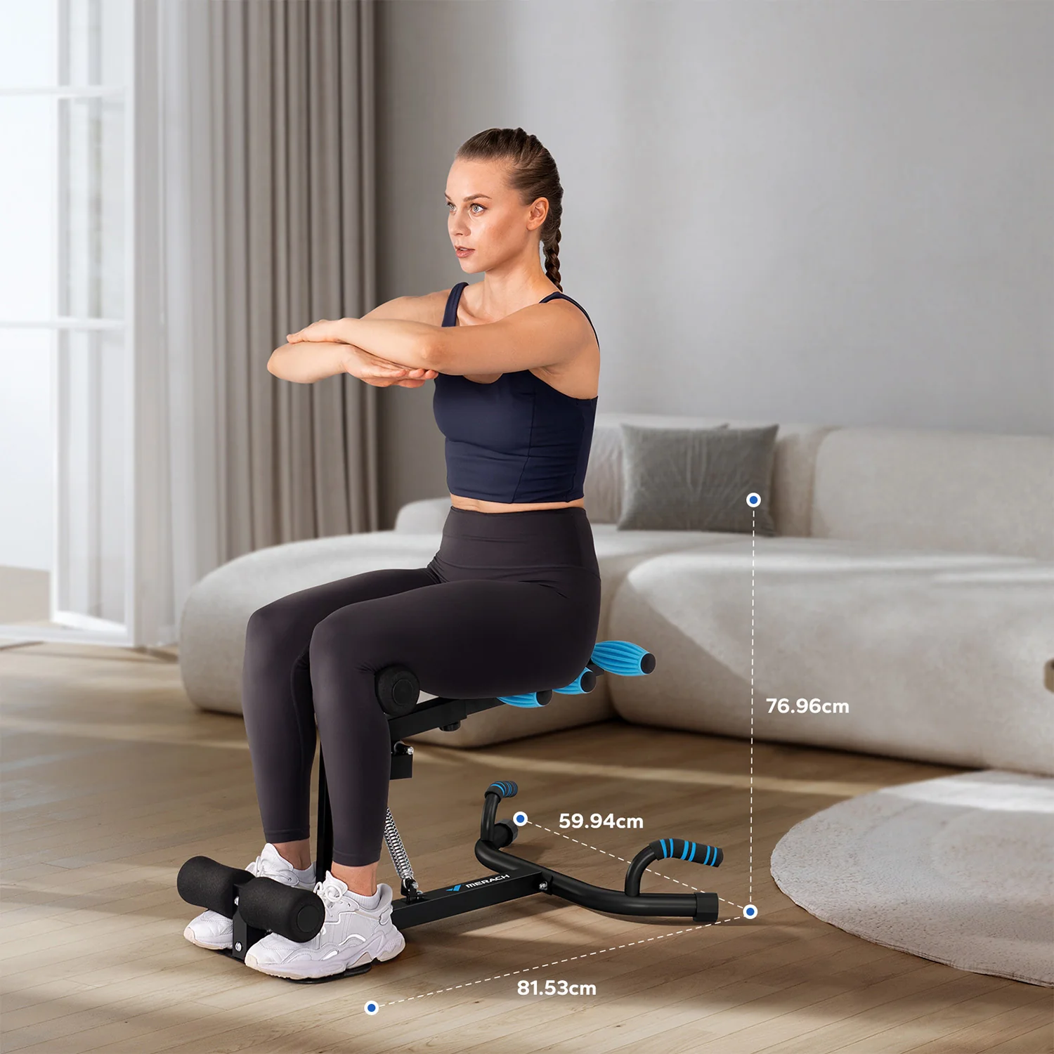 Merach 2417B1 Squat Trainer for Home - Image 10