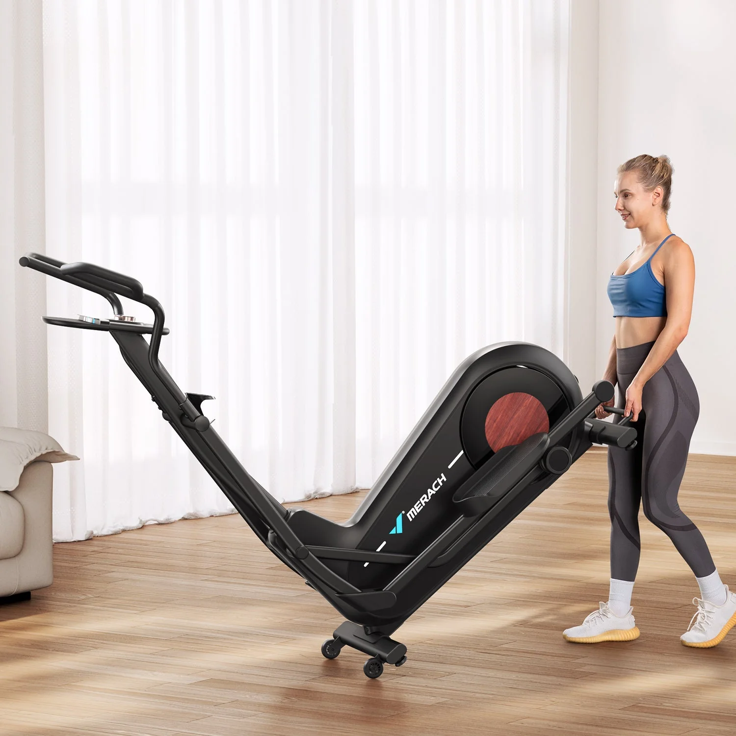 Merach E27B1 Elliptical Trainer with Automatic Resistance - Image 5