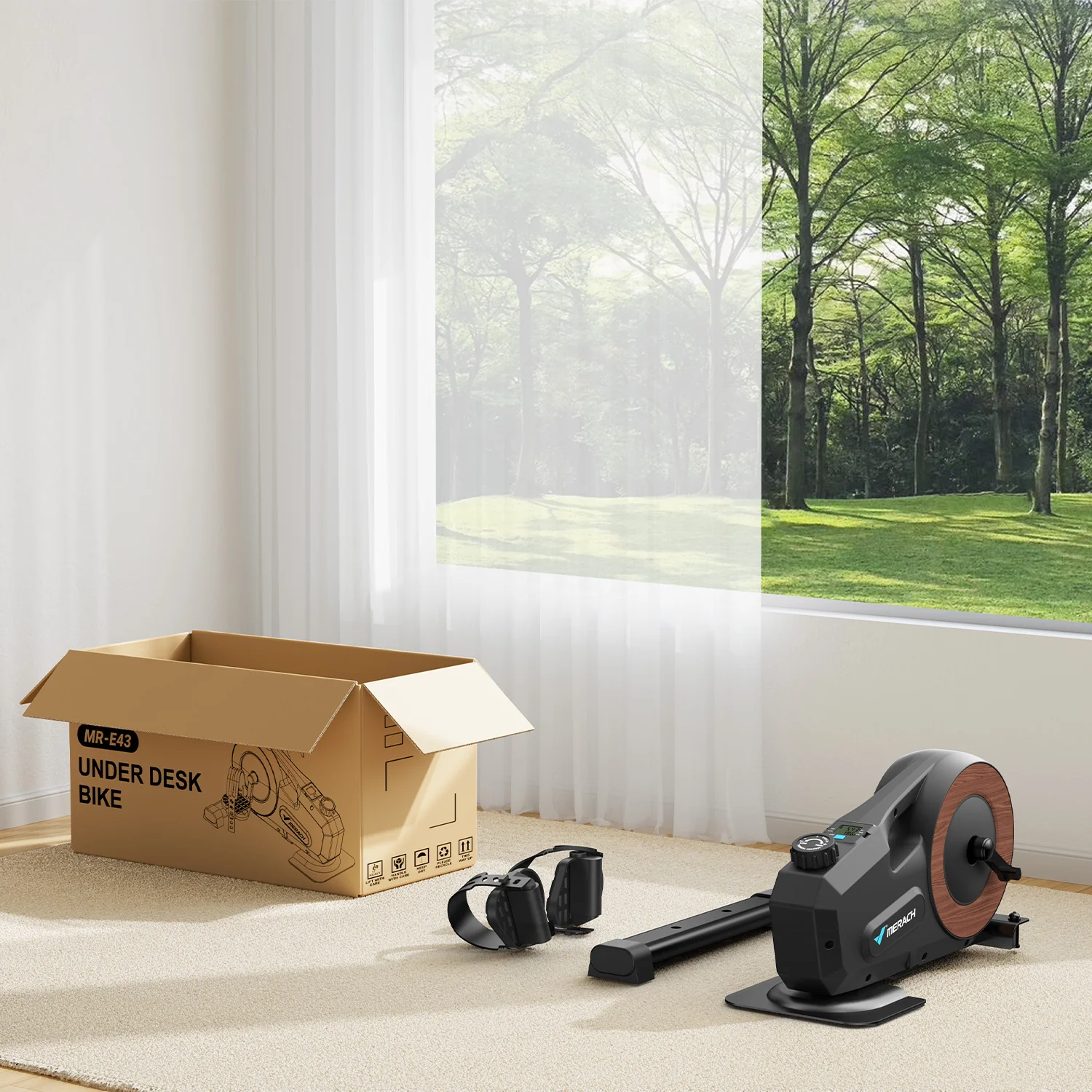 Merach E43B2 Mini Elliptical Trainer - Image 13