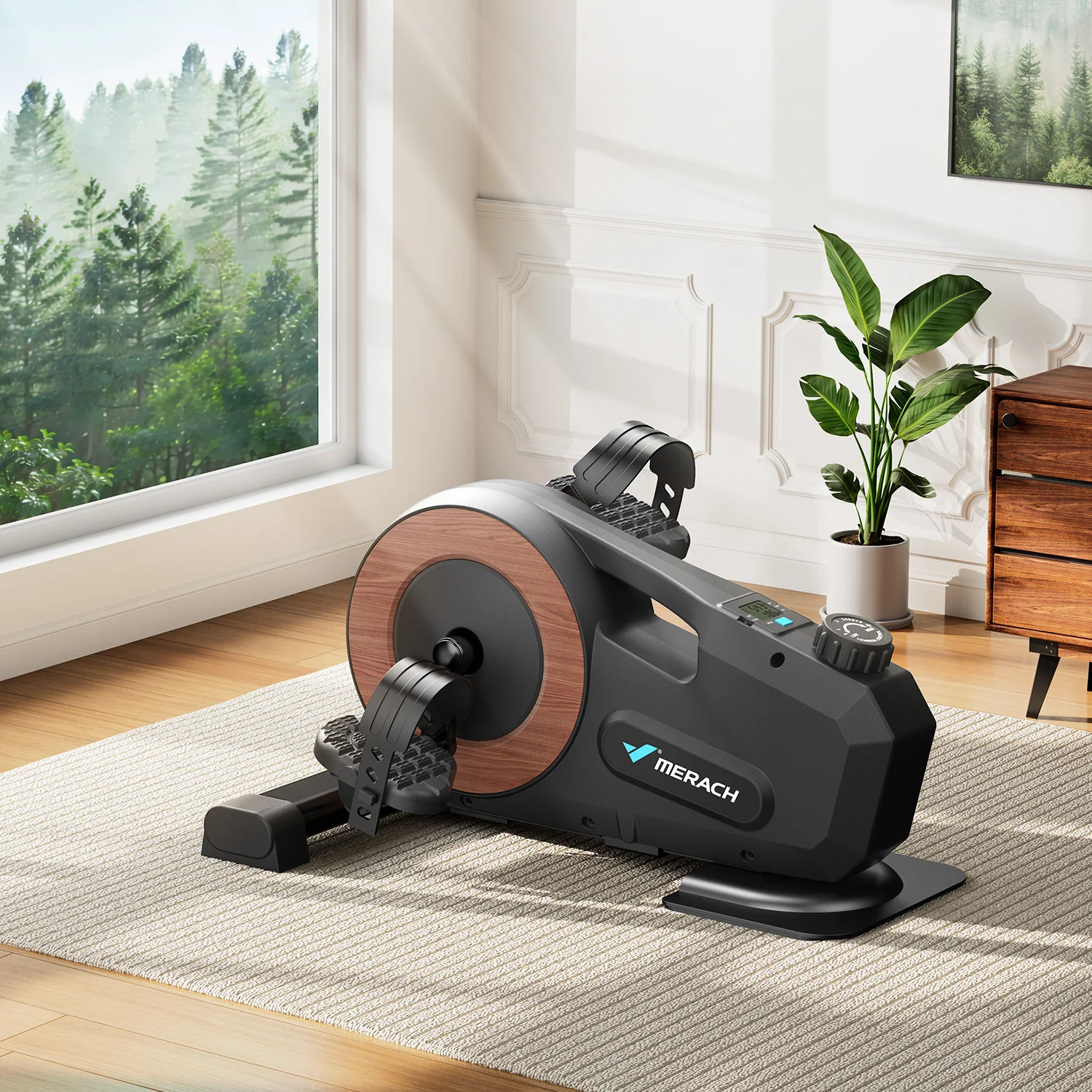 Merach E43B2 Mini Elliptical Trainer - Image 9