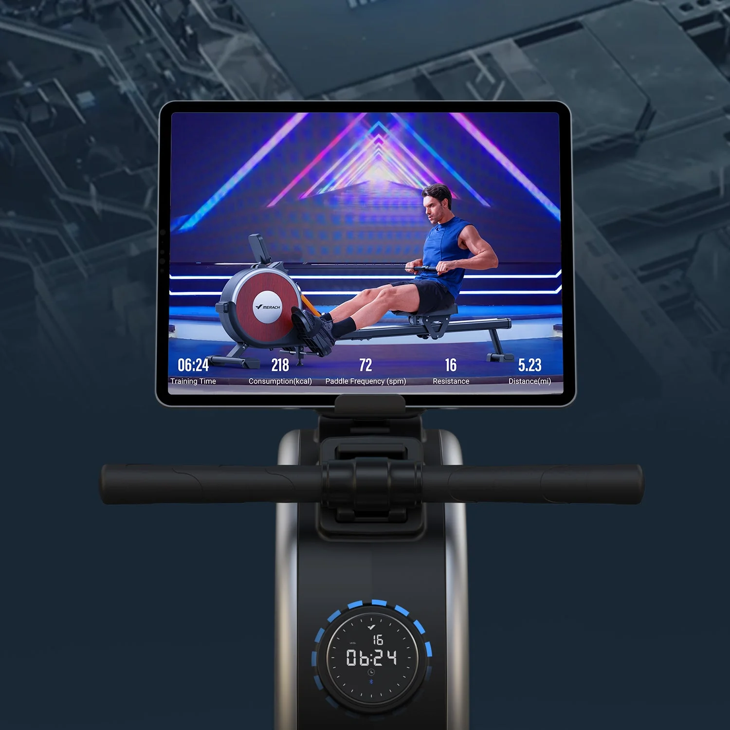 Merach Q1S Pro Magnetic Rowing Machine - Image 5