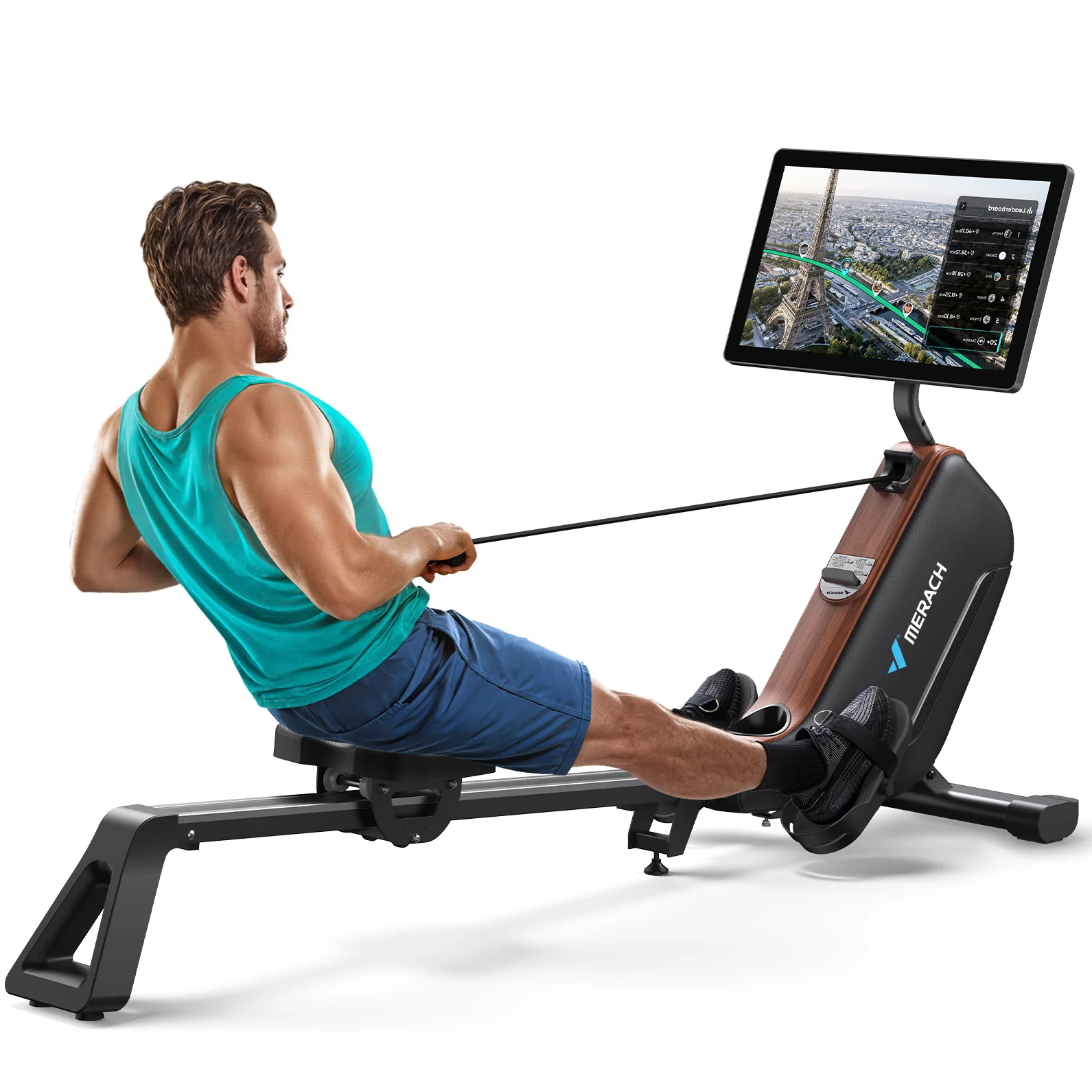 Merach R15 Pro 3.0 Magnetic Rowing Machine with HD Screen - Image 2
