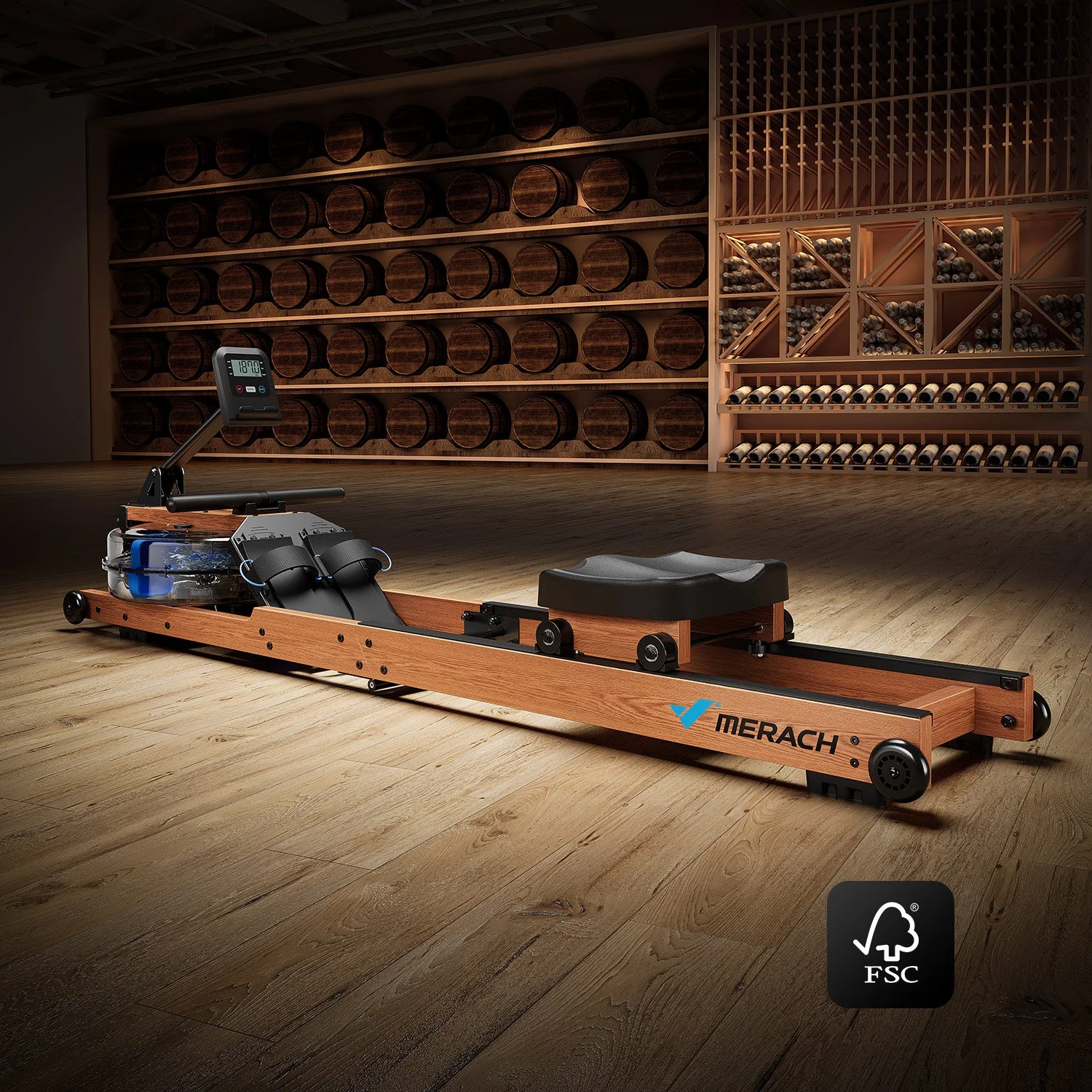 Merach R28R1 Water Rowing Machine - Image 9