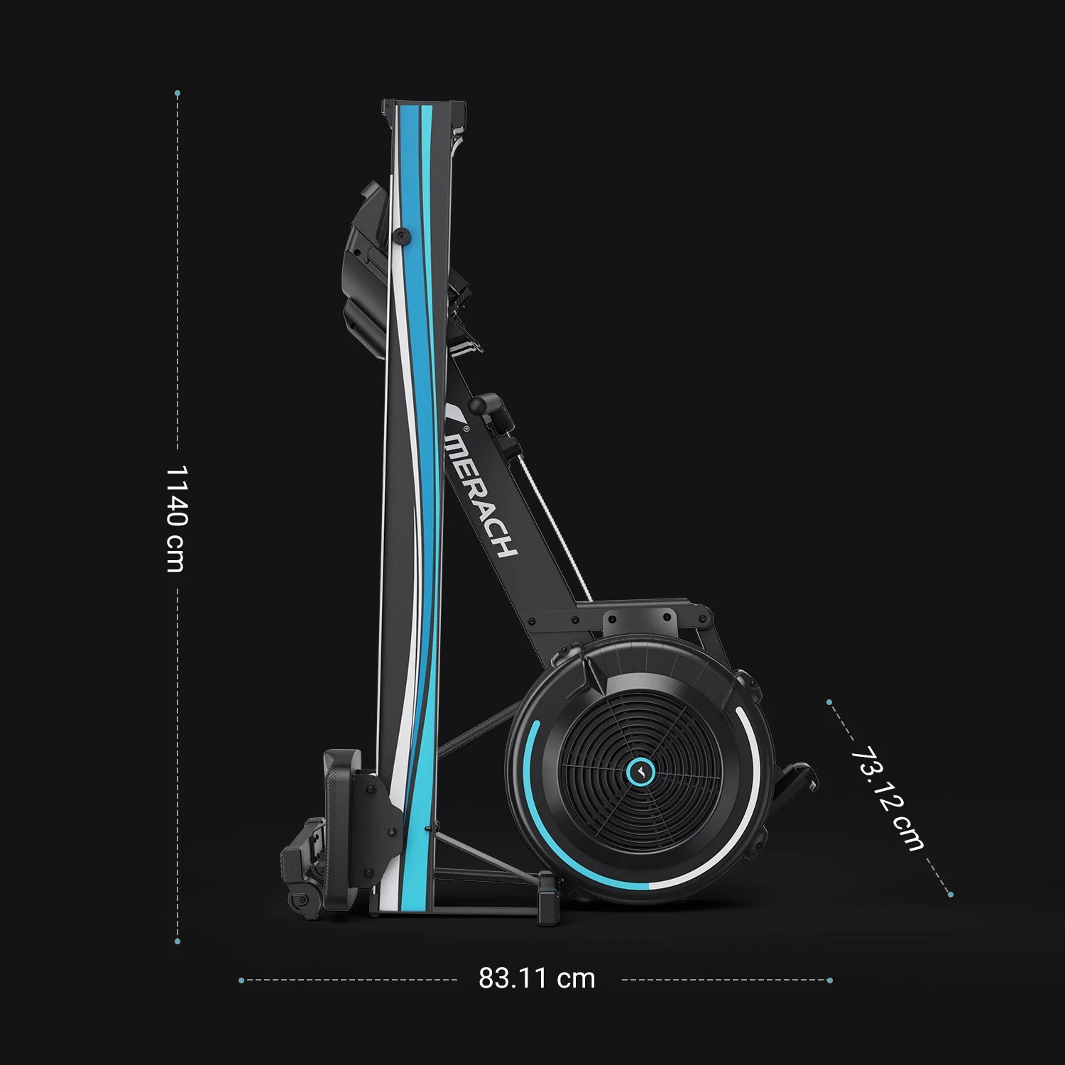 Merach R50 Rowing Machine with Air Resistance - Image 7