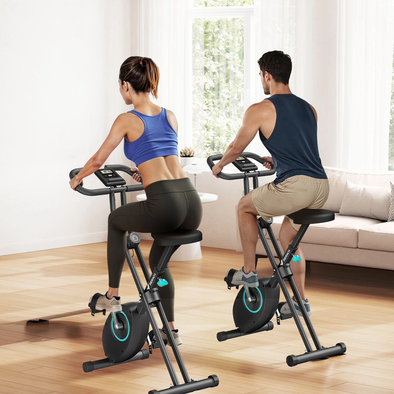 Merach S14 4-in-1 Indoor Exercise Bike - Image 3