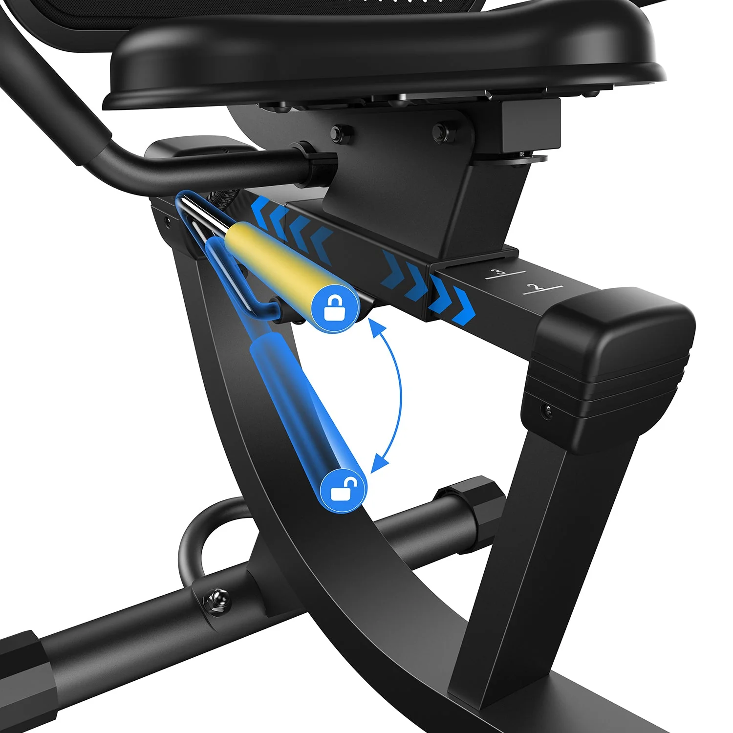 Merach S19B1 Recumbent Exercise Bike - Image 11