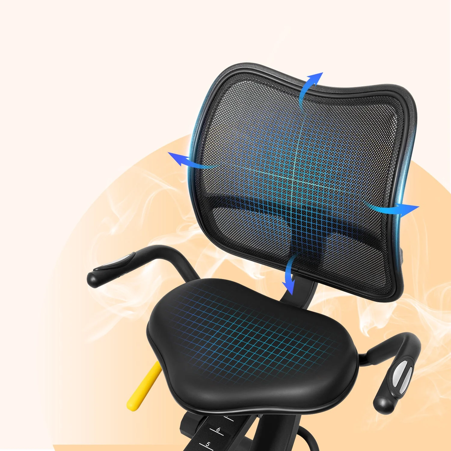 Merach S19B1 Recumbent Exercise Bike - Image 7
