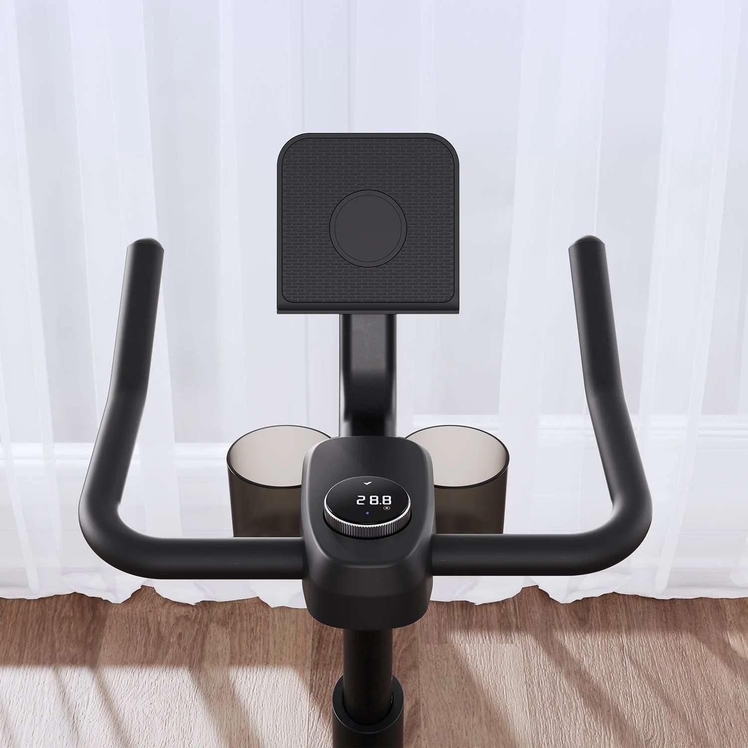 Merach S26B2 Indoor Exercise Bike Black - Image 6