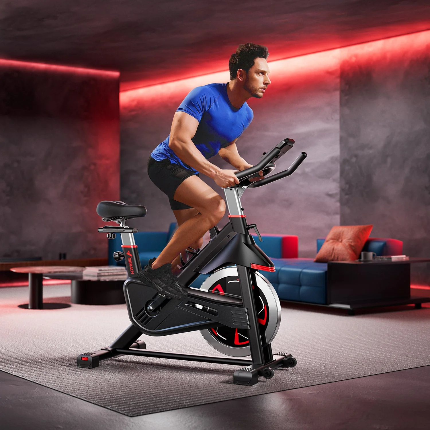 Merach S38B2 Indoor Exercise Bike - Image 6