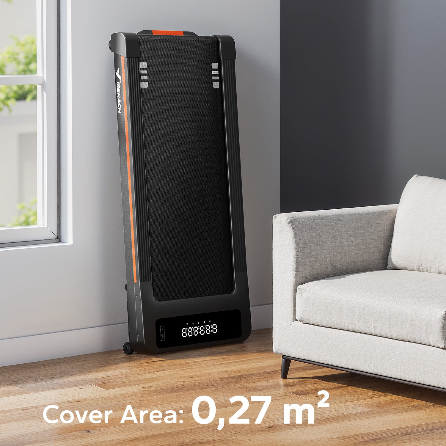 Merach W50 Treadmill with 12% Auto Incline - Image 9